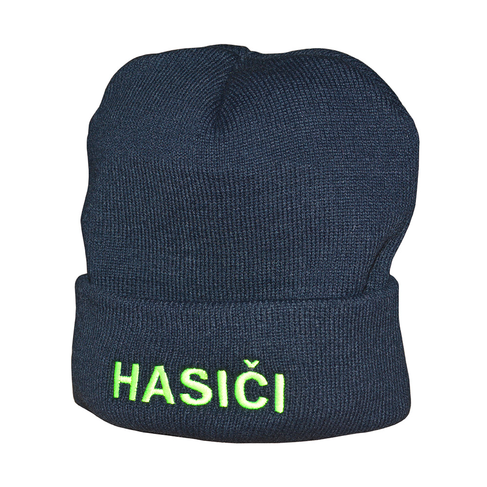 Kulich s nápisem HASIČI